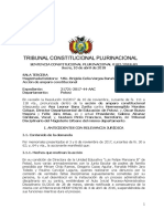 Sentencia Constitucional 0102-2018s3