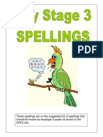 General Spelling List