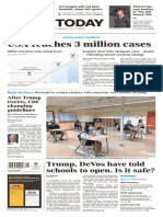 Usa Today: USA Reaches 3 Million Cases