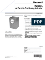 ML7999A Universal Parallel-Positioning Actuator: Features