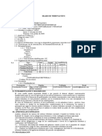 Silabo de Tributación I I. Identificación