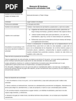 Planeación Entrenamiento de Voleibol