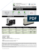 GP280A/I-N GP280SM/I-N: Scheda Tecnica / Technical Data Sheet / Fiche Tecnique / Ficha Tecnica