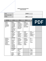 Rubrica de Evaluacion 502