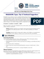 Headaches Information For Patients Version 3