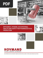 Hovmand - Efficiency, Hygiene, Occupational Health and Safety For Pharmaceutical Production