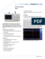 Digital Storage Oscilloscopes: TBS1000B Series Datasheet