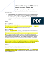 Notice by Affidavit of Nefarious Acts Through Use of BAR Members and Associations and Federal Program Fraud