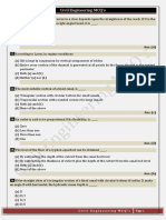 Civil Engineering MCQ'S: Ans. (D)