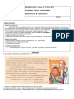 Roteiro de Estudos de Gramática 6º Ano Com Exercícios PDF