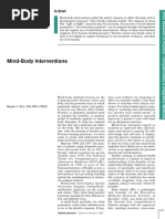 Mind Body Intervensi