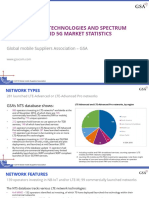 Gsa Networks, Technologies and Spectrum Database: Lte and 5G Market Statistics