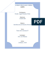 Tarea de La Semana IV Neudy Angel Montero Feliz - Introduccion Al Derecho Privado