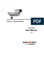 Wansview IPCamera User Manual (NCB-543W) (Waterproof)