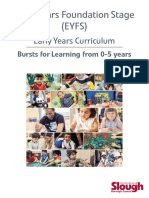 Early Years Bursts For Learning