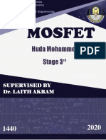 Mosfet: Huda Mohammed Stage 3