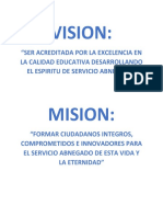 Vision y Mision Cata