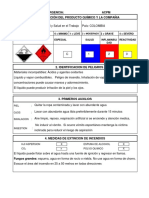 Tarjeta de Emergencia Acpm 1. Identifica