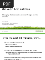 Grass-Fed Beef Nutrition Jason Smith PDF