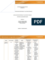 Normograma Legislación en Seguridad Y Salud en El Trabajo