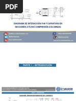 Diagrama P-M Y P-Curvatura - Secciones de Conc. Armado A Flexo-Comp