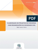 Elaboração de Projetos de Parcerias Com OSC's