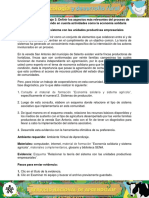 Evidencia Esquema Relacionar Teoria Sistema Unidades Productivas