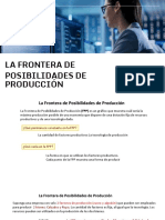 La Frontera de Posibilidades de Produccion