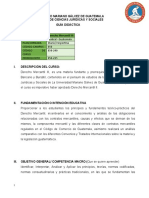 050-240 Derecho Mercantil III