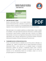 050-241 Derecho Internacional Público 2020