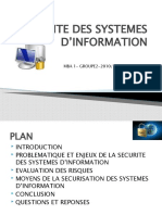 Securite Des Systemes D'information