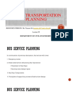 Ms372: Transportation Planning: Resource Person: Mr. Nazam Ali (