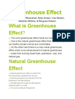 Green House Effect