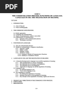 Unit 3 The Communication Process Functions of PDF