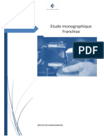 Etude Monographique - Franchise