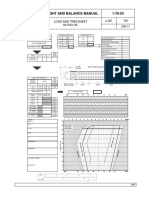 Weight and Balance Manual 1-70-03: Load and Trim Sheet 64 PAX 30"