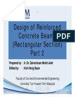 Chapter 4 (Design of Beam) PDF