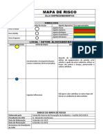 Mapa de Risco - Modelo - Almoxarifado