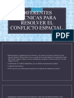 Diferentes Técnicas para Resolver El Conflicto Espacial