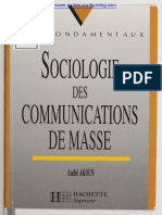 Sociologie de La Communication de Masse