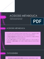 ACIDOSIS METABOLICA C