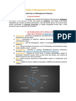 Cours de Leadership Et Management D'equipe