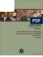 Ashrae High-Performance Building Design Professional (HBDP)