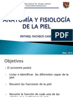 Anatomia y Fisiologia de La Piel