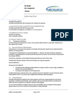 Clonidine Hydrochloride Injection