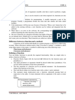 Functions:: Python Programming Unit-4