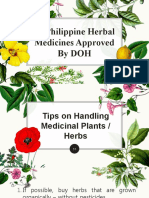 10 Philippine Herbal Medicines Approved by Doh