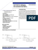 IDTQS3VH16233 Bus Switch PDF