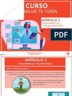 Módulo 3 Teleexperticia y Telemonitoreo PDF