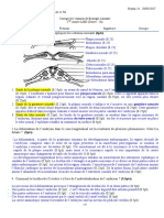 Corrigé Type EMD de Biologie Animale